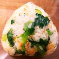 まっさまさママ's cooksnap of when they made 混ぜるだけ！大根の葉を使った菜めし.