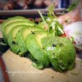 inyako's cooksnap of when they made 簡単★アボカドの塩ごま油がけ.