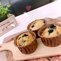 貴ちゃん1224's cooksnap of when they made ブルーベリークリームチーズの簡単マフィン.