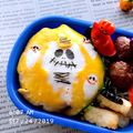 ✩RoHa✩'s cooksnap of when they made 簡単キャラ弁 ハロウィン おばけ薄焼き卵.