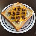 四児のハハ's cooksnap of when they made 納豆しらすトースト.