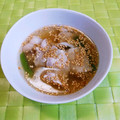 ﾁｲﾁｬﾝﾏﾏ's cooksnap of when they made 豚とインゲンのごま和風スープ♪.