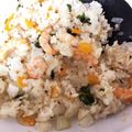 ピッコロ　天使's cooksnap of when they made 残りご飯で炊かずに簡単！えびセロリピラフ.