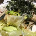 クック7AL3NC☆'s cooksnap of when they made TV飯☆家事ヤロウ☆塩昆布チャーハン覚書.