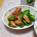 ゆけり３兄弟's cooksnap of when they made ピーマンとソーセージのバター醤油炒め.