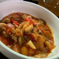 DaifukuG6's cooksnap of when they made トマト缶で鶏肉煮込み、残りはリゾットに＊.