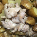 kona8's cooksnap of when they made 鶏肉と舞茸とじゃがいものマヨポン炒め.