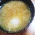 あたりめっこ's cooksnap of when they made レンジで簡単卵の味噌汁.