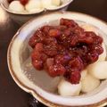 たべたいち's cooksnap of when they made 甘味処の白玉ぜんざい（寒天）.