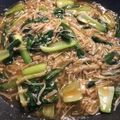 美羽凌's cooksnap of when they made チンゲン菜とエノキの中華風炒め.