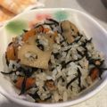 けめ＊'s cooksnap of when they made 炊飯器一つで☆ホクホク蓮根炊き込みご飯.
