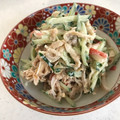 北のデビル。's cooksnap of when they made かにかまと切干大根のマヨサラダ.