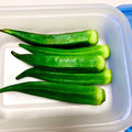 azbjbn's cooksnap of when they made オクラのおいしい茹で方 覚え書.