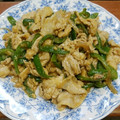 クックZTZ10H☆'s cooksnap of when they made 豚こまde簡単！和風青椒肉絲.