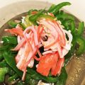 myuryomama's cooksnap of when they made お弁当に…ピーマンとカニかまの麺つゆ炒め.