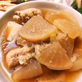 ユーロン's cooksnap of when they made 大根とろ〜り♡鶏肉のニンニク甘辛煮♡.