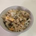 papikun's cooksnap of when they made レンジ＊茶碗で卵炒飯.