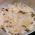 ♡あやかみ♡'s cooksnap of when they made 簡単！白菜とキノコの卵とじ.