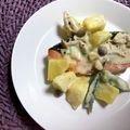 クックVSDM6O☆'s cooksnap of when they made 鮭のレモンクリームソース煮.