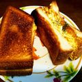 すみま～る's cooksnap of when they made 定番♪たまごホットサンド.