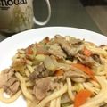 ヘタ子's cooksnap of when they made 我が家の⚘焼きうどん⚘.