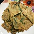 7つみ7つみ's cooksnap of when they made ☆もちもち☆キムチと豚とニラのチジミ♪.