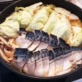 はるぽん。。's cooksnap of when they made 塩さば白菜鍋.
