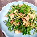 みゆ1126's cooksnap of when they made 簡単やみつき豆苗サラダ.