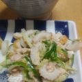 love385's cooksnap of when they made 簡単！ちくわのサラダ♥.