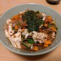 しらたまこむぎ's cooksnap of when they made パニール、もしくは炒り卵・豆腐の野菜炒め.