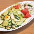 τомоко's cooksnap of when they made きゅうりとゆで卵の塩昆布サラダ☆.