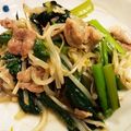 cook⭐MAYU⭐'s cooksnap of when they made 豚肉と小松菜、もやしとしめじの中華風炒め.