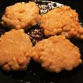 ame-ikuru's cooksnap of when they made 簡単に出来ます！コーンと玉葱のかき揚げ♡.