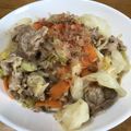 クックOZD7Y6☆'s cooksnap of when they made 野菜もりもり簡単美味しい！焼うどん☆☆.