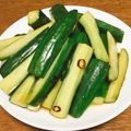 vabochan's cooksnap of when they made 簡単 胡瓜の中華風 甘目です.