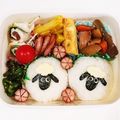 めいめい☆☆☆'s cooksnap of when they made ひつじのショーンおにぎり運動会弁当!.