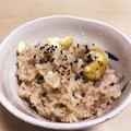水谷　蓮's cooksnap of when they made 我が家の栗ごはん　栗ご飯 醤油味.