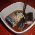 Jock's cooksnap of when they made さんまの生姜煮.