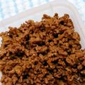 はるchan80's cooksnap of when they made 甘辛味がたまらない♪基本のそぼろ丼.
