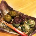 中村ベーカリー's cooksnap of when they made おから de 簡単おやつ♪緑のみたらし餅.