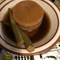 はなはながっぱ's cooksnap of when they made 大根とオクラの煮物.