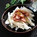 Dellaたん's cooksnap of when they made さっぱり♫大根ウインナーの一味ぽん酢☆.