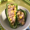 はらたら's cooksnap of when they made ピーマンのツナマヨ詰め.