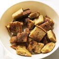 くーまたろう's cooksnap of when they made 離乳食完了期〜きな粉でバナナホットケーキ.