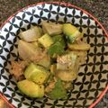 世界一からエミリー's cooksnap of when they made アボカドと里芋のサラダ✿柚子胡椒風味.