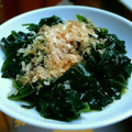 みのすけgo's cooksnap of when they made ☆さっともう一品♪乾燥わかめのお浸し☆.