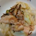 さんぴんちゃ＊'s cooksnap of when they made ■豚肉とキャベツの塩昆布たれ炒め■.