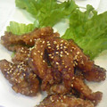 orange_peko's cooksnap of when they made 簡単おいし～キキ風！？名古屋手羽揚げ.
