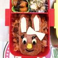 クック7B76CS☆'s cooksnap of when they made スパム®うさぎのケチャップライス弁当.