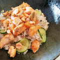 msgnb120's cooksnap of when they made 鮭ときゅうりの混ぜ寿司.